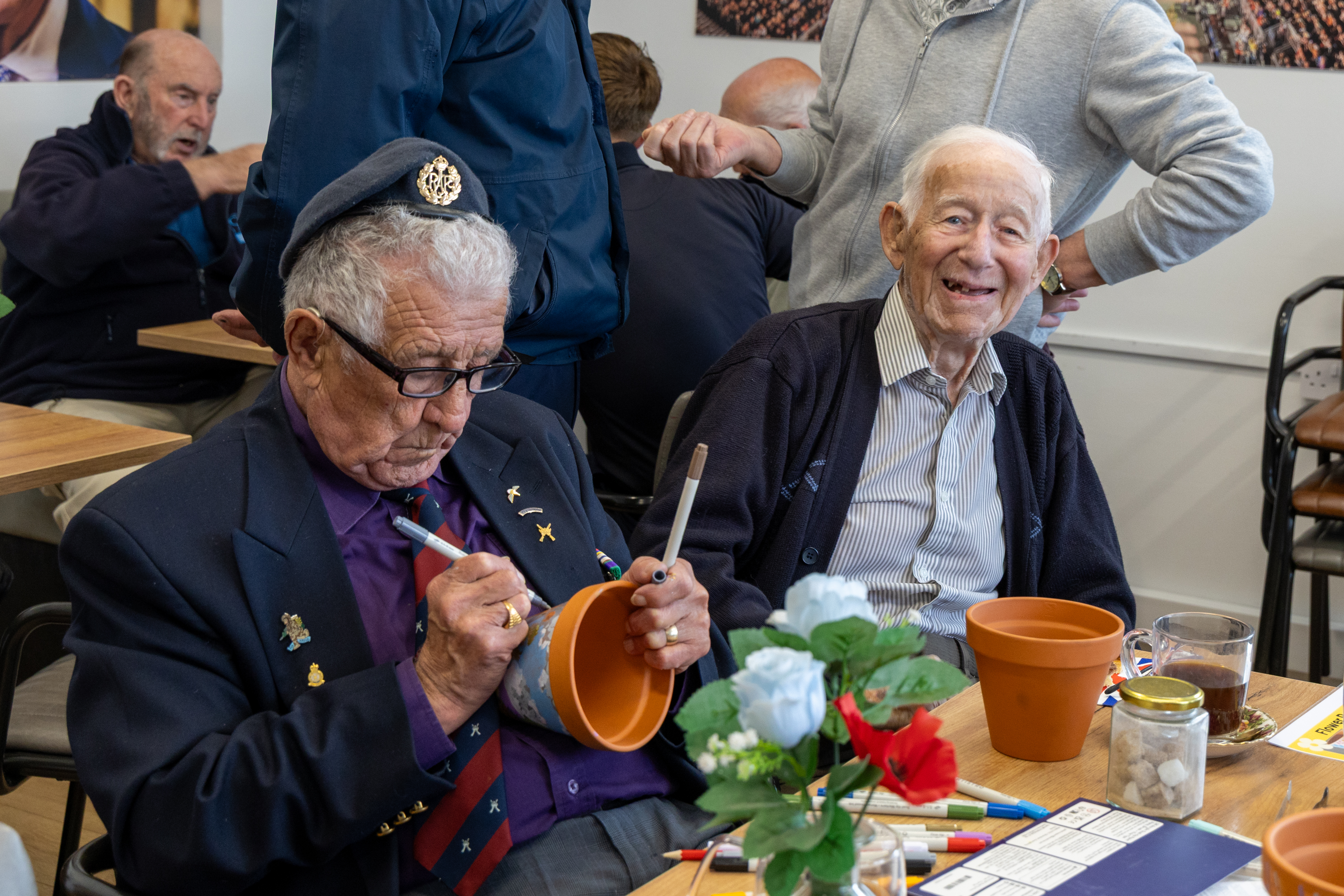 KFRS visits the RAF Benevolent Fund’s Every Generation group. 