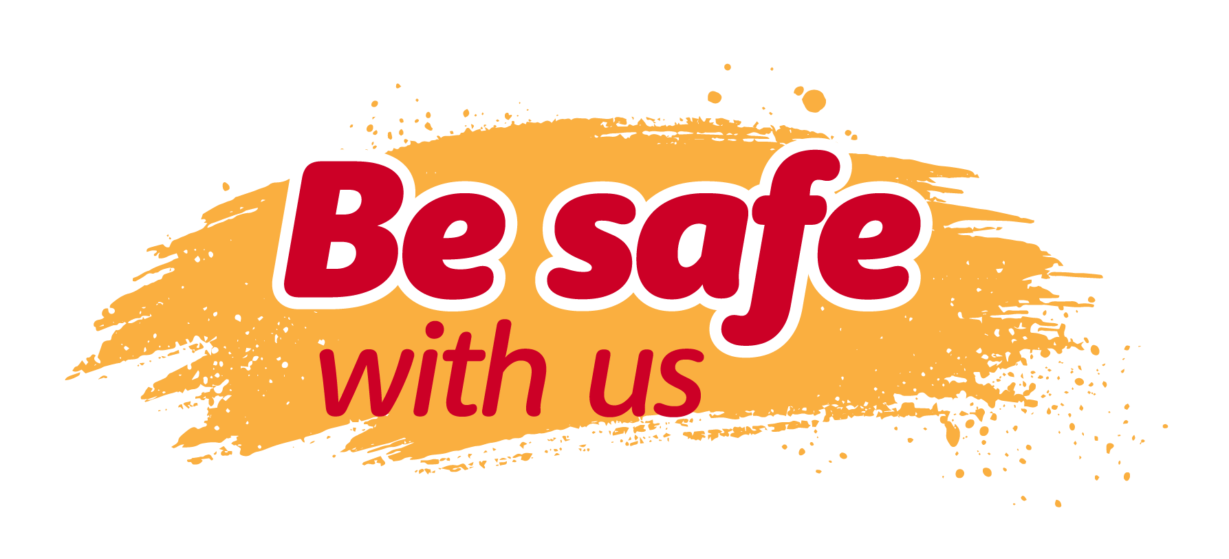 Be Safe with Us wordmark