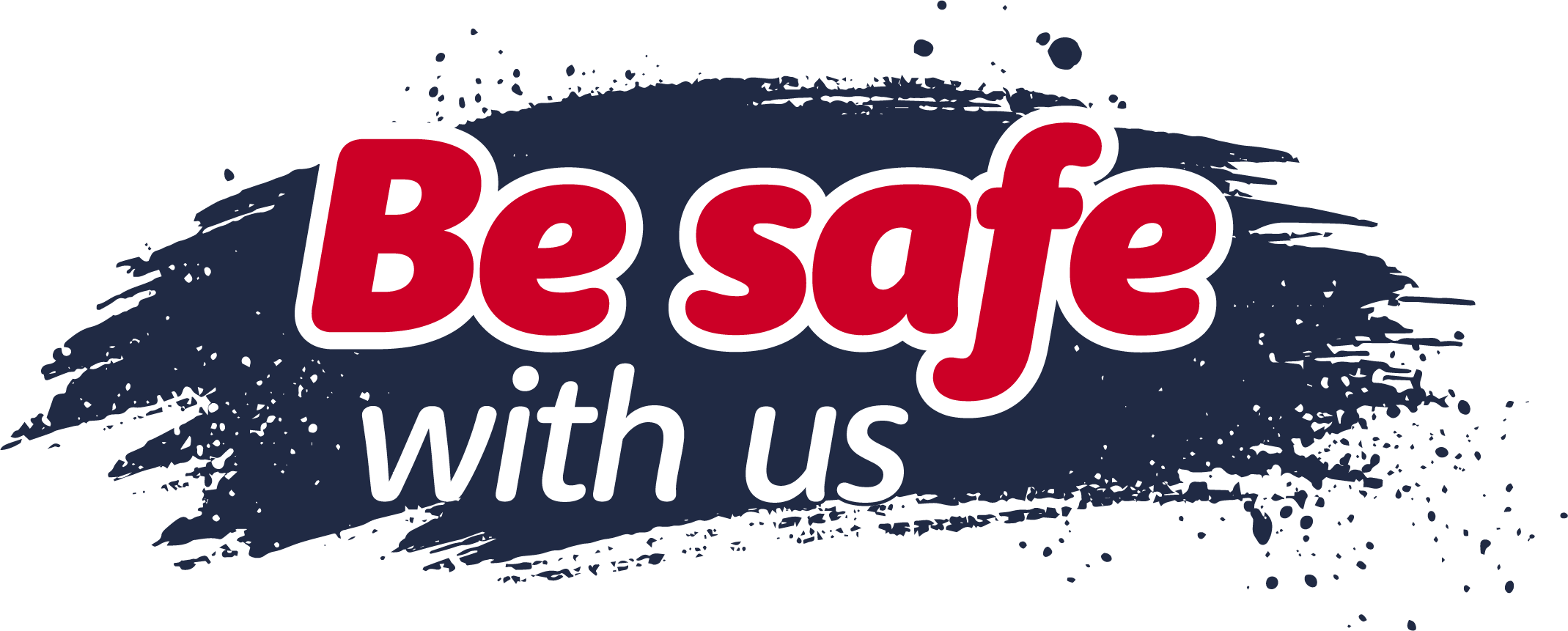 Be Safe With Us wordmark