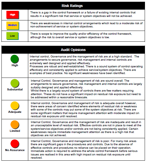 risk ratings