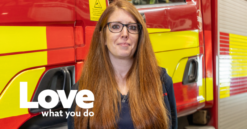 Elouise is an on-call firefighter at Cranbrook