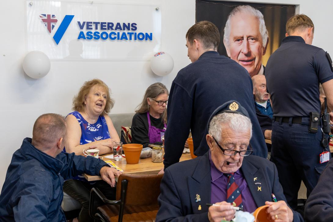 KFRS visits the RAF Benevolent Fund’s Every Generation group. 