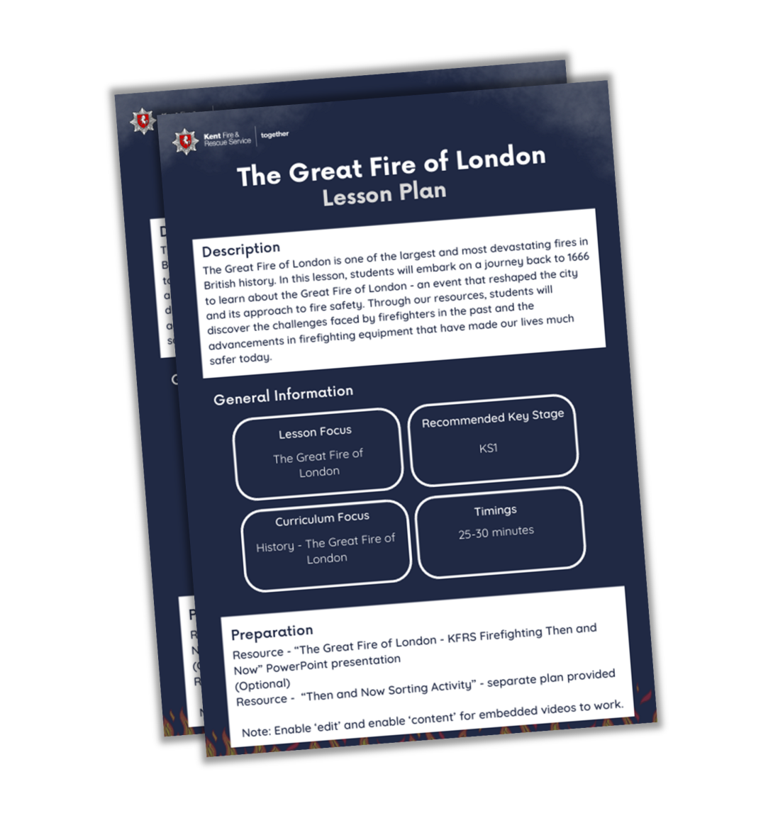 Great fire on london lesson plan 