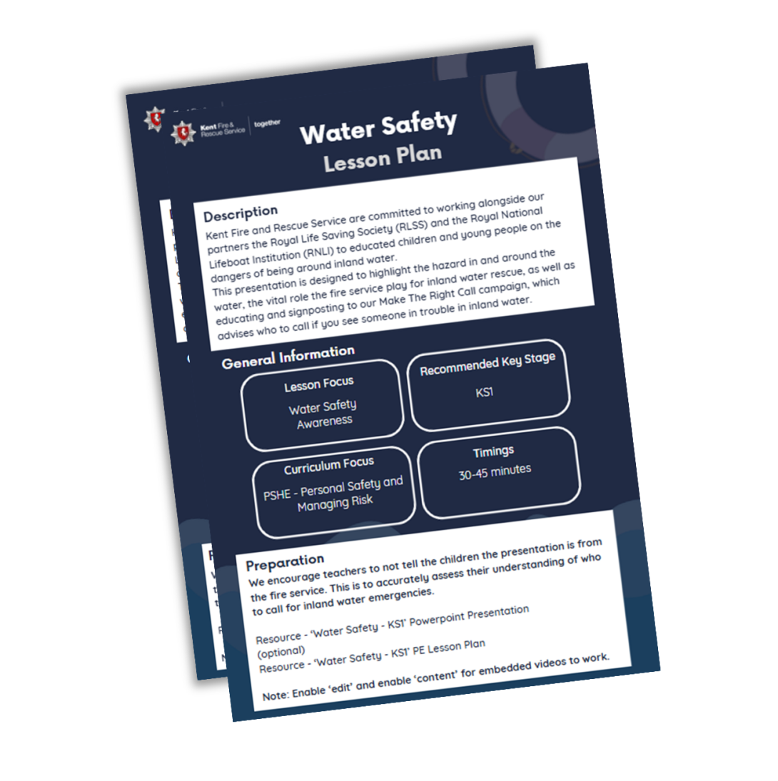 water safety lesson plan